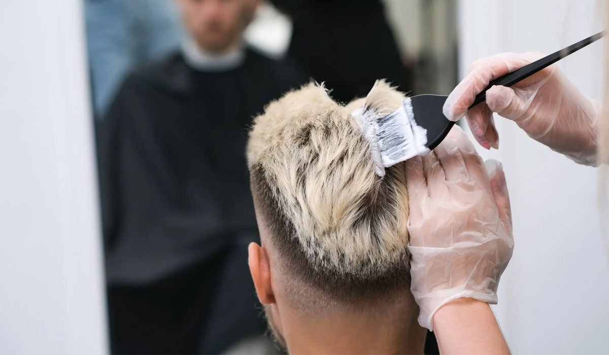 انواع رنگ مو مردانه