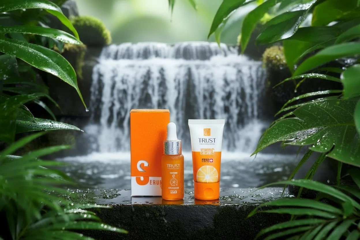 کرم و سرم ویتامین سی تراست