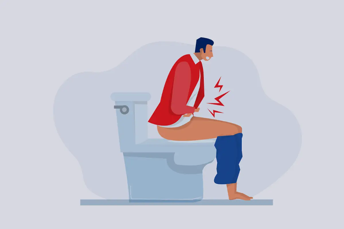 دلایل درد هنگام دفع مدفوع