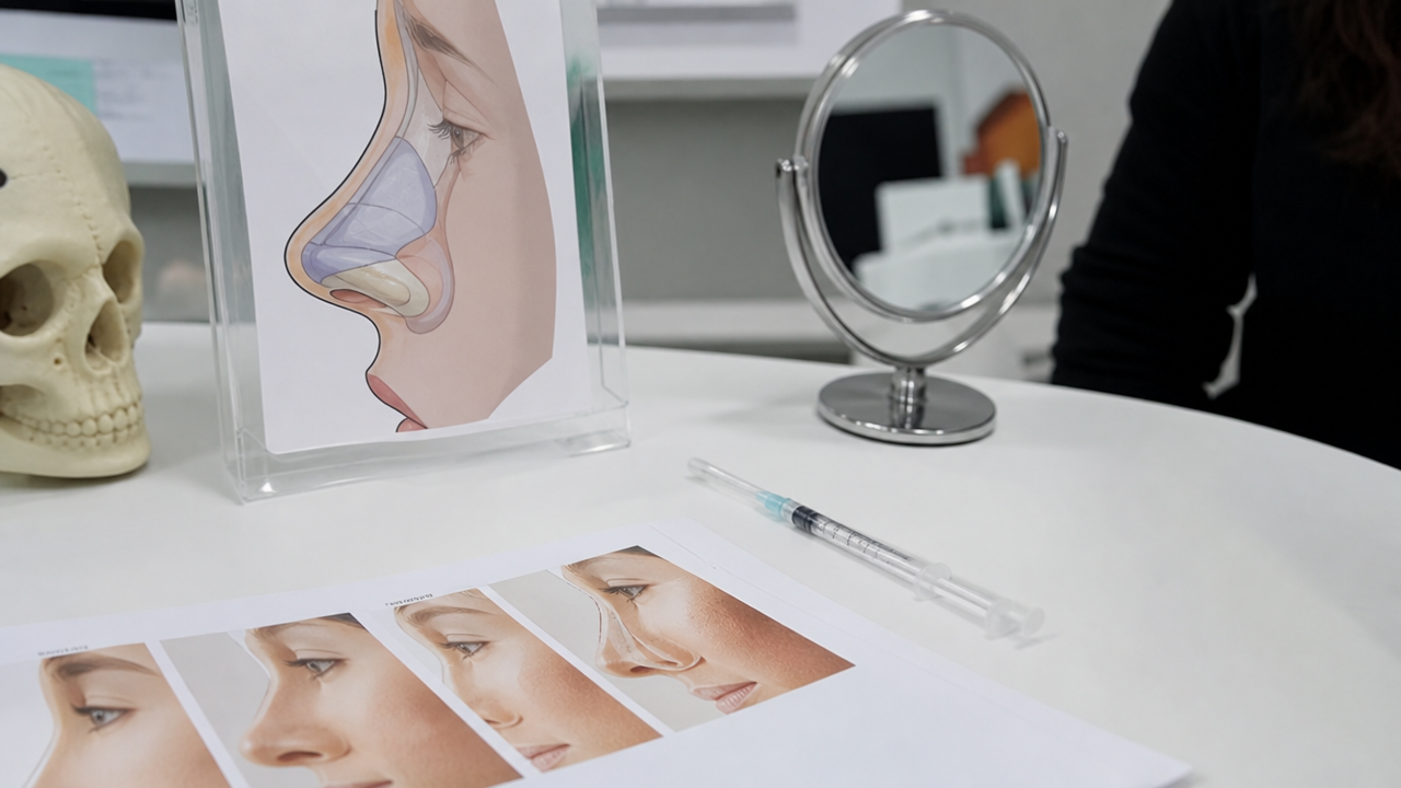 تفاوت فیلر بینی و جراحی بینی