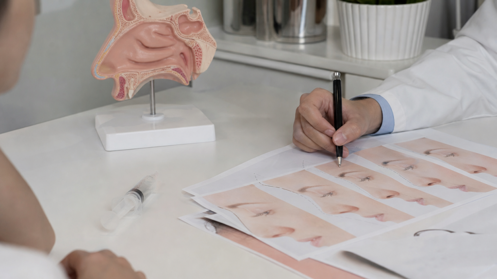 تفاوت فیلر بینی و جراحی بینی