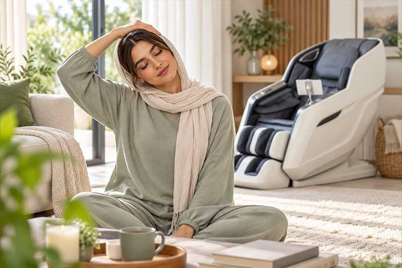 نقش صندلی ماساژور در سلامتی